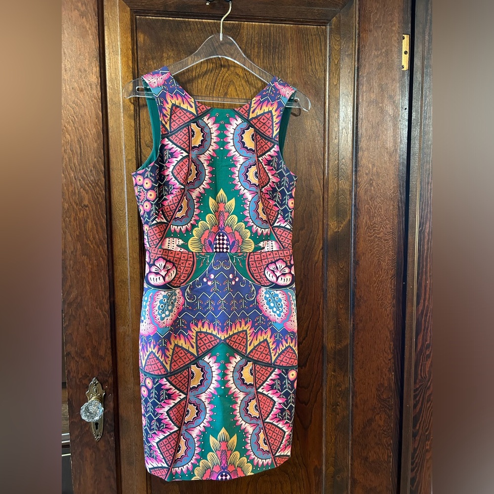 Maeve by Anthropologie Kaleidoscope column dress